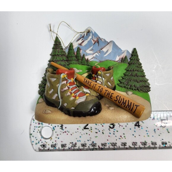 Hallmark Christmas Ornament "Take It to Summit" Hanging 2017 Cabin Country Decor - Picture 4 of 6